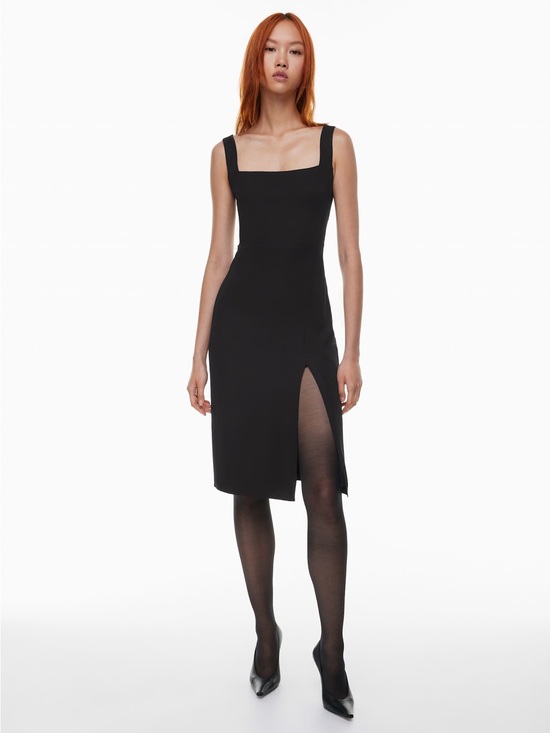 Babaton Dresses & Skirts - Aritzia Babaton ‘90s Slit Midi Dress
